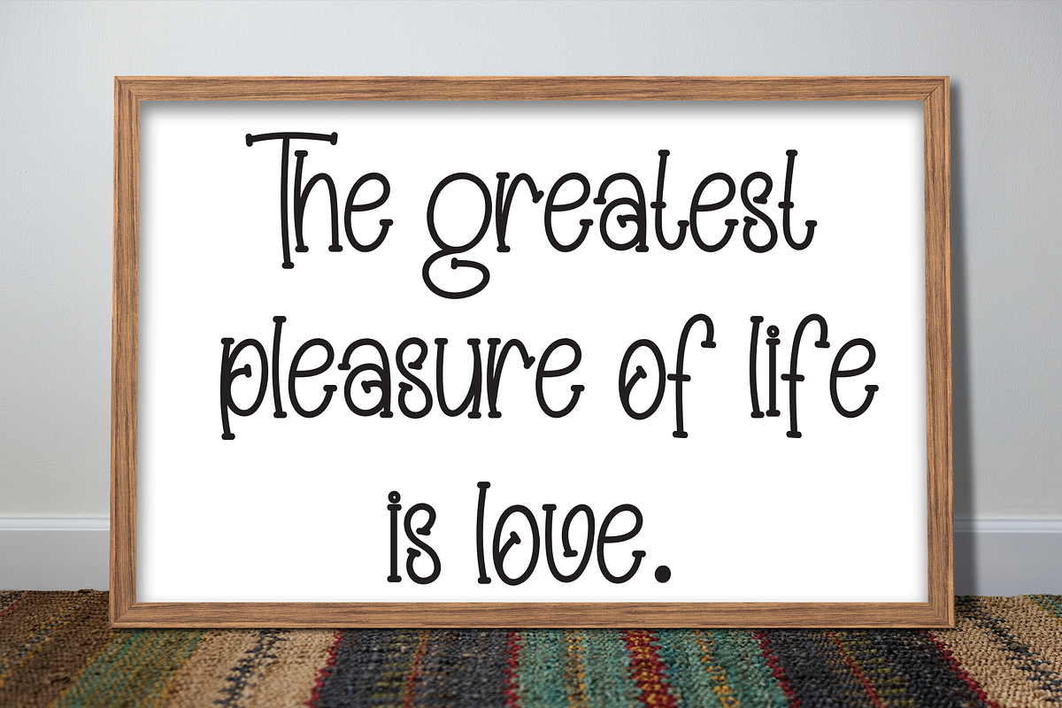 Baby Groovy | Script Font, a Handwritten Font by Scratchones (Photo 2 of 8)
