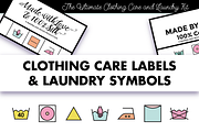 Clothing Labels and Laundry Symbols, an Icon by Marmalade Moon (Thumbnail 1 of 8)