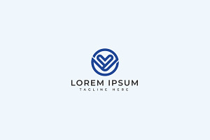 V letter logo, a Branding & Logo Template by vectplus