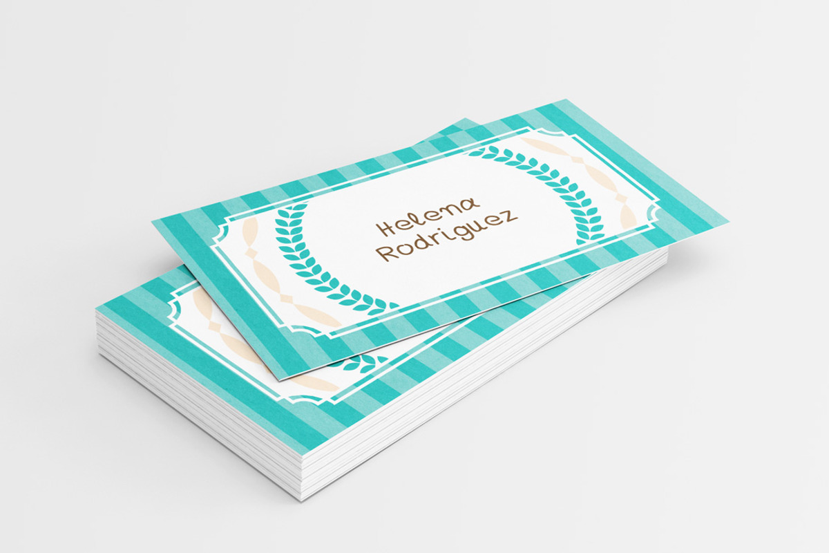 Wedding Invitations Set - Turquoise, an Invitation Template by Elegrad Design Agency (Photo 6 of 12)
