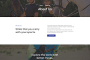 Horse Riding & Kite Surfing Template, a WordPress Template by HasnainDEV (Thumbnail 2 of 3)