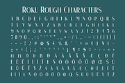 Roku Rough, a Sans Serif Font by Craft Supply Co. (Thumbnail 8 of 8)