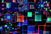 30 Glitch Pixel Cube Wallpapers, a Wallpaper Graphic by Incomelion (Thumbnail 5 of 6)