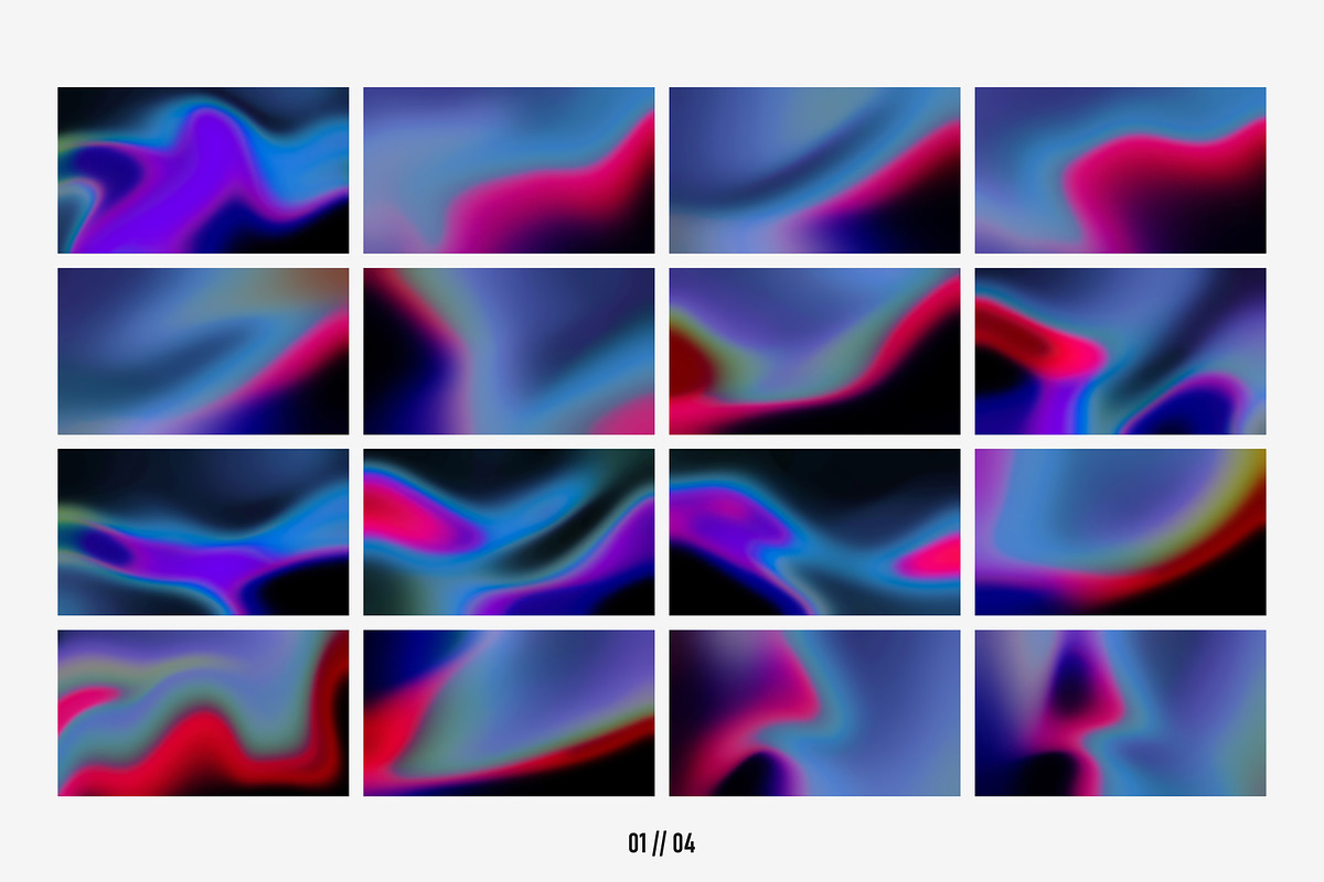 32 Cyan Black Gradient Texture, a Texture Graphic by B/B STUDIO (Photo 4 of 7)