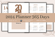 2024 Planner 365 Days | KDP Interior, a Templates & Theme by KDPISH (Thumbnail 1 of 6)