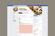 Food Facebook Cover Bundle, a Marketing Template by Photoshop Action (Thumbnail 11 of 13)