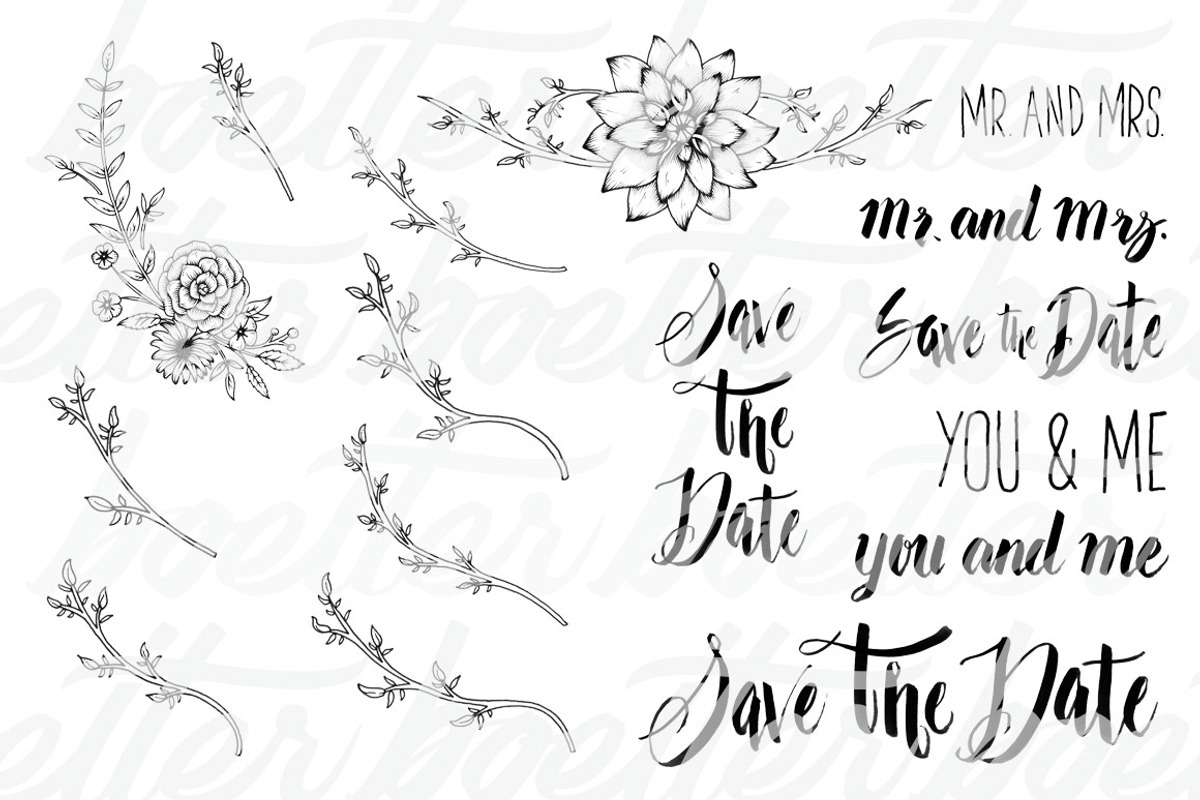Illustrated Save The Date Overlays, an Illustration by Boelter Design Co (Photo 6 of 6)