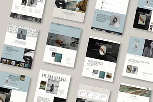 Premium Squarespace 7.1 Template