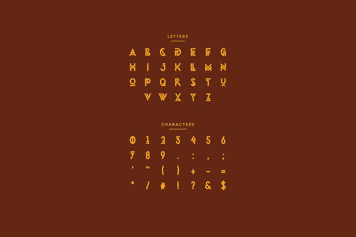 Befote - Modern Mystical Typeface, a Font by Letterna (Photo 3 of 4)
