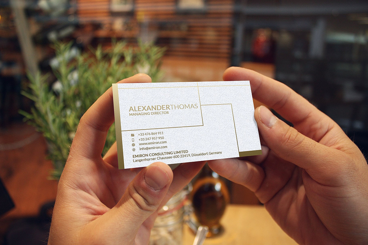 50 Golden Business Cards Bundle, a Business Card Template by Marvel (Photo 3 of 51)