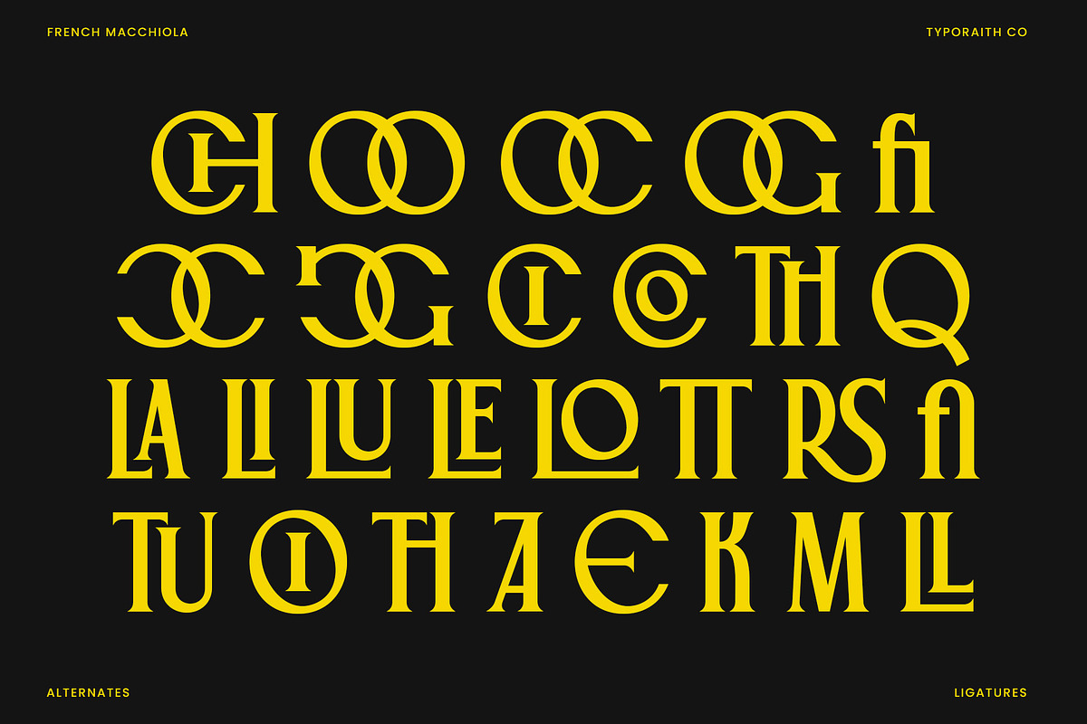 Macchiola | Vintage Display Serif, a Serif Font by Typoraith Co (Photo 14 of 15)