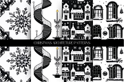 Christmas Seamless Pattern Bundle, a Graphic by DigitalDesignbyHZ (Thumbnail 1 of 5)