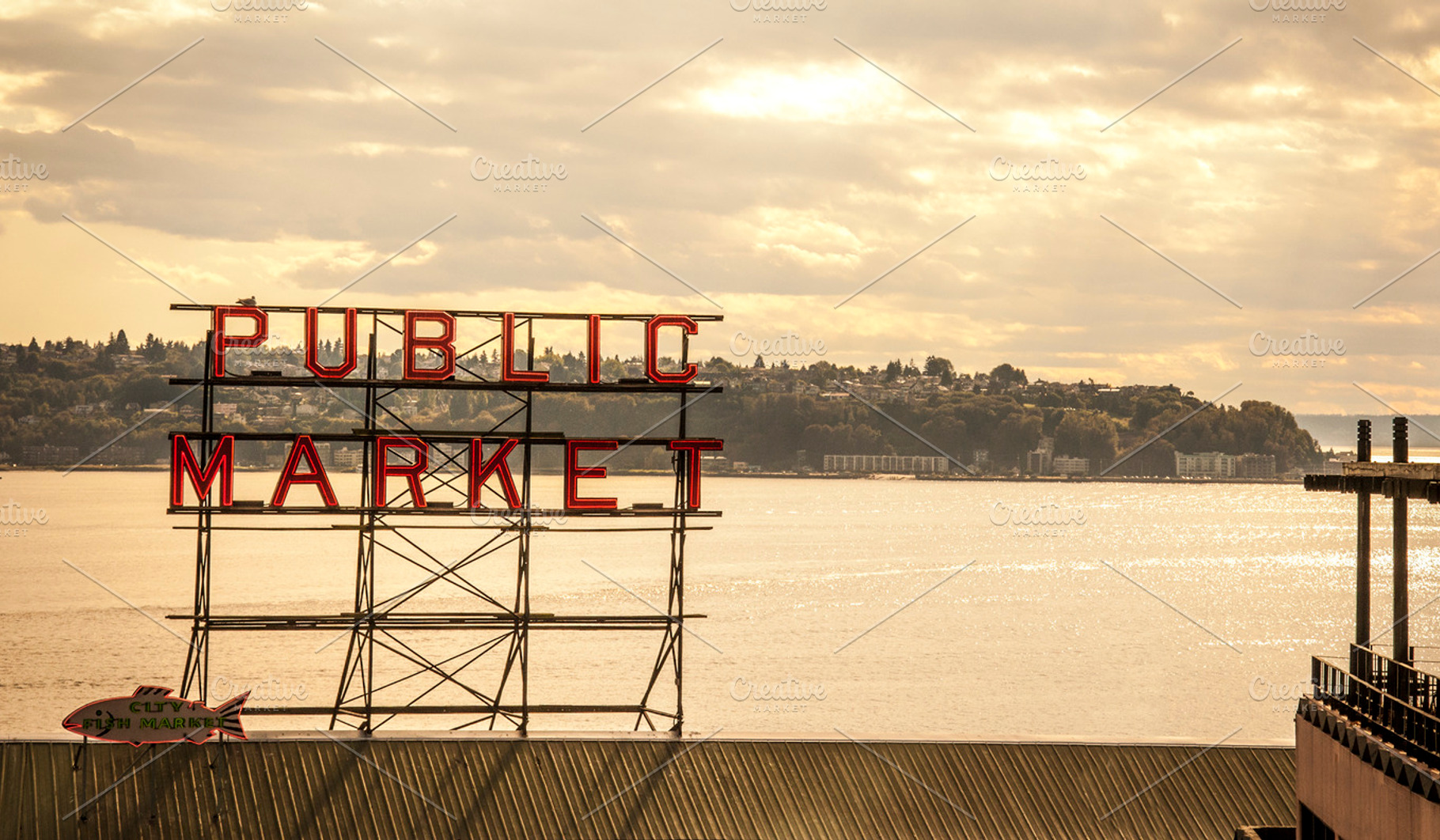 Public Market Stock Photo Containing Seattle And Public Market