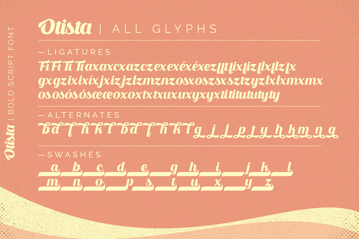 Otista, a Script Font by Omotu Studio (Photo 12 of 14)