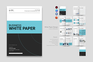 White Paper Template, a Brochure Template by ElvinPrint