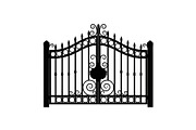 Ornate Wrought Iron Gate Vector Bund, an Illustration by Designs_River (Thumbnail 34 of 47)