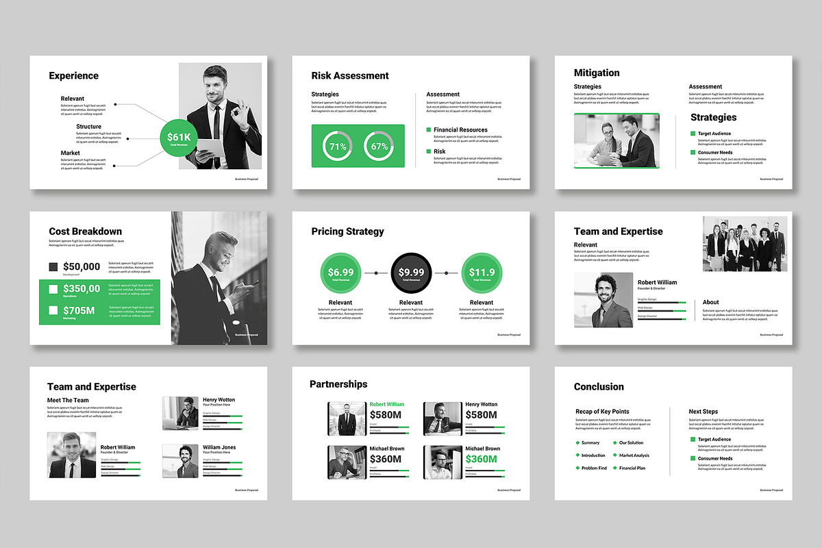 Business Proposal Presentation, a Presentation Template by Mighty-Slide (Photo 4 of 5)
