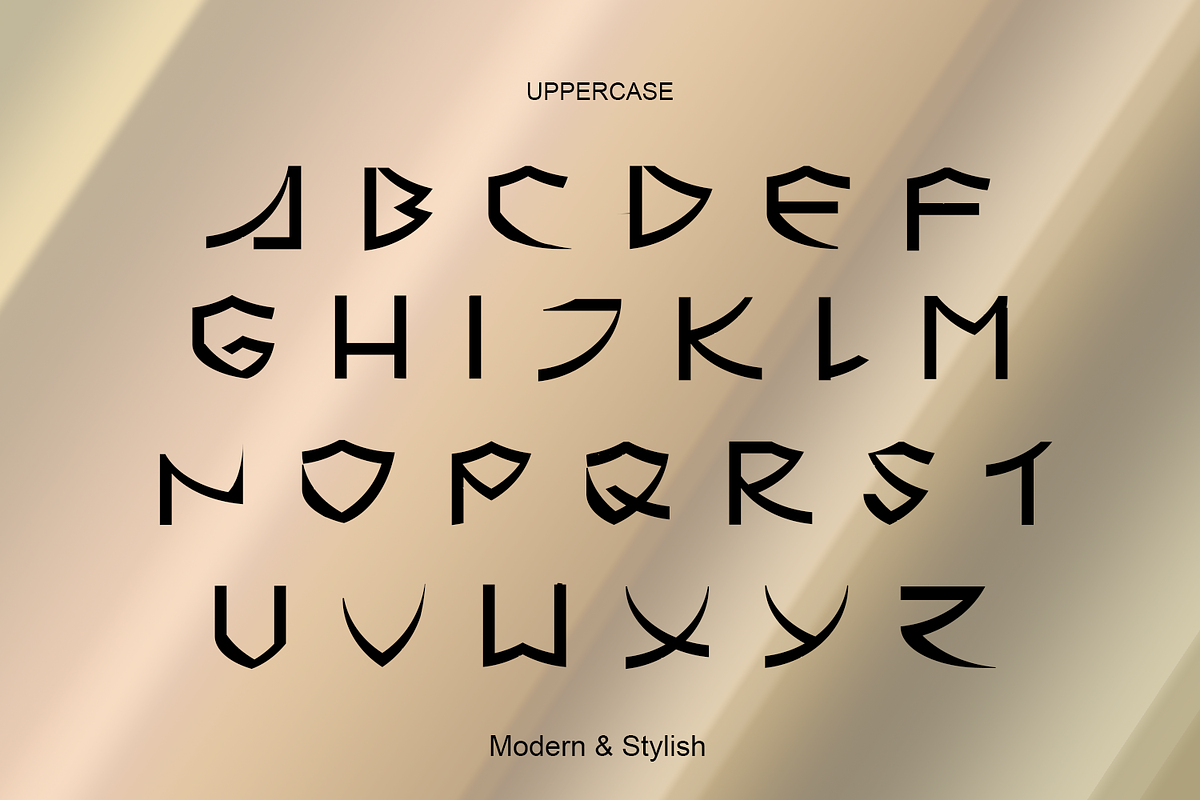 Japanese Chinese Sans Serif Font, a Sans Serif Font by jastudio123 (Photo 6 of 8)