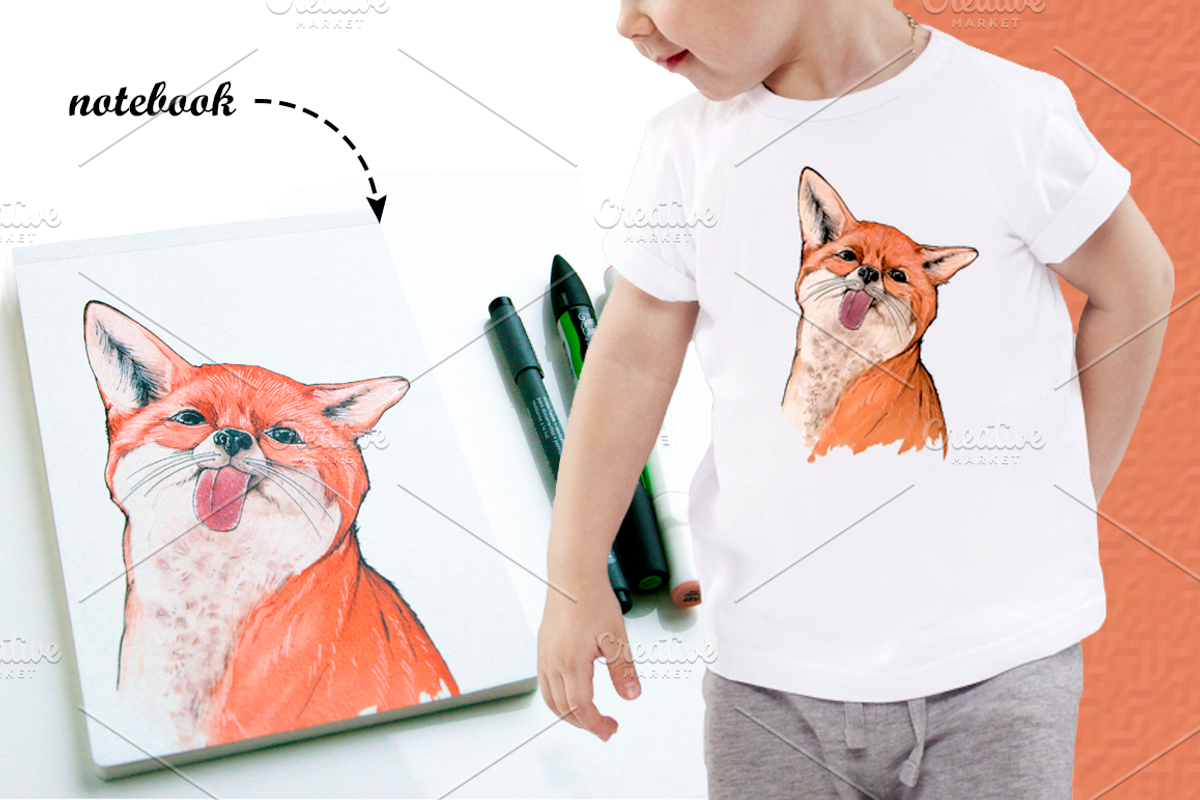 What does the fox say?, an Animal Illustration by 4erta (Photo 5 of 6)