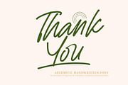 Sejatty Gartena Aesthetic Font, a Script Font by Letterena Studios Script (Thumbnail 15 of 15)