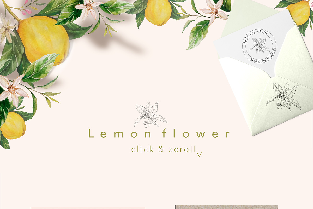 GREEN FLEUR & FRUITS-2 in 1, an Object Graphic by Natalia Tugova (Photo 5 of 21)