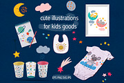 Good night. Baby animals, an Animal Illustration by rinaletters (Thumbnail 6 of 6)