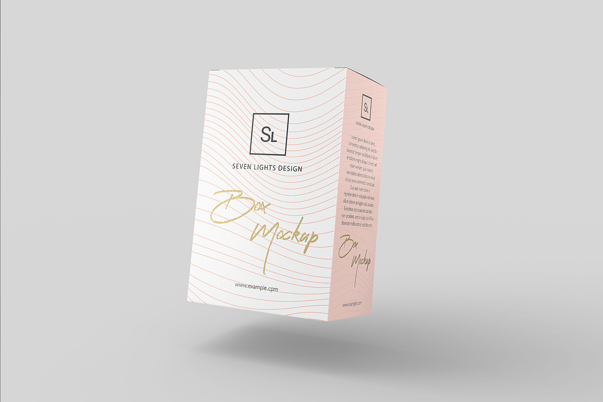 Box / Packaging Mockup, a Cups & Container Mockup by Seven Lights (Photo 8 of 8)
