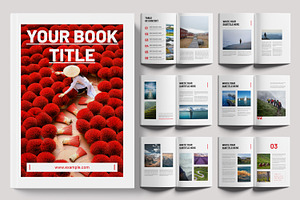 Book Title Magazine Template, a Magazine Template by ContestDesign