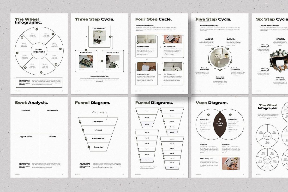Premium Workbook Templates For Canva, a Marketing Template by AndrewPixel (Photo 7 of 12)
