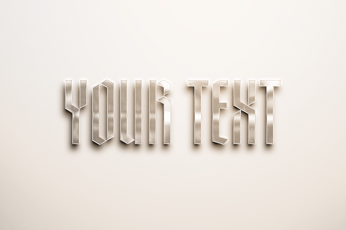 Creamy Metal Luxury Text Effect, a Layer Style Add-On by Design Squad (Photo 3 of 4)