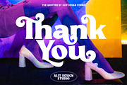 The Qostter Retro Serif, a Serif Font by alit design (Thumbnail 16 of 16)