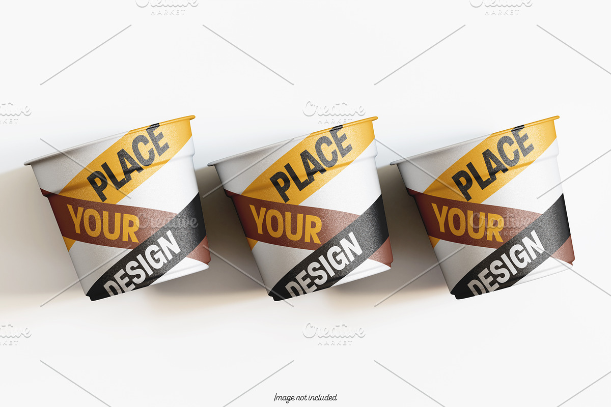 Realistic Cup ice cream mockup V2, a Cups & Container Mockup by Ambo Ampeng (Photo 24 of 26)