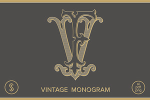 FV Monogram VF Monogram