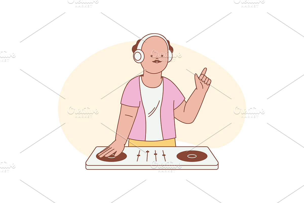 Music Entertainment Illustration, an Object Graphic by Jump Studio (Photo 6 of 12)