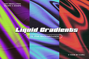 Liquid Gradients - 70 Backgrounds, a Background Graphic by KXIRU (Thumbnail 1 of 7)