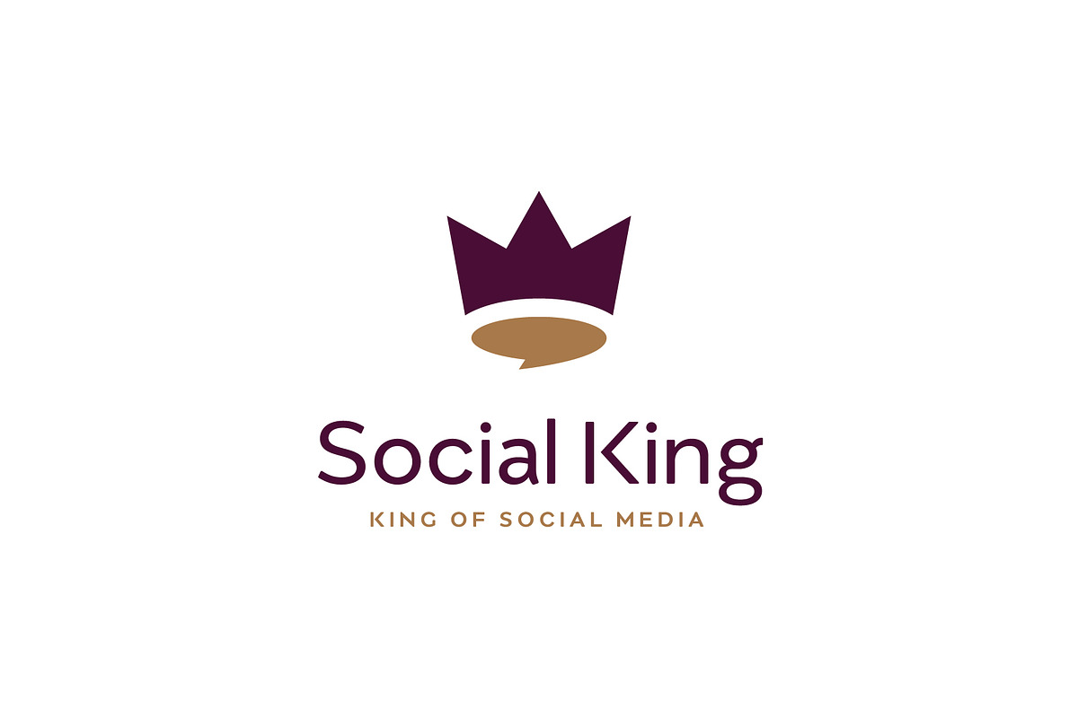 Social Review King Logo, a Branding & Logo Template by brandclay (Photo 2 of 4)