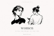 Women I, a Person Illustration by PeDe Designs (Thumbnail 1 of 6)