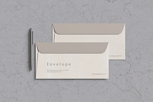 Envelope Mockup