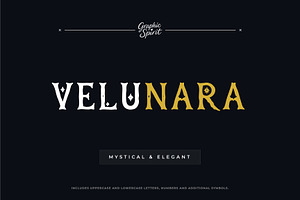 Velunara Decorative Font