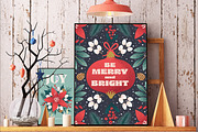 Christmas and Happy New Year cards, a Background Graphic by Creative Graphics (Thumbnail 5 of 8)