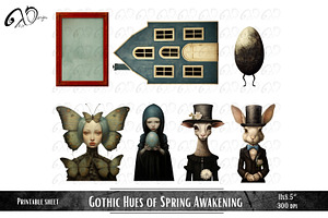 Gothic Hues Of Spring Awakening