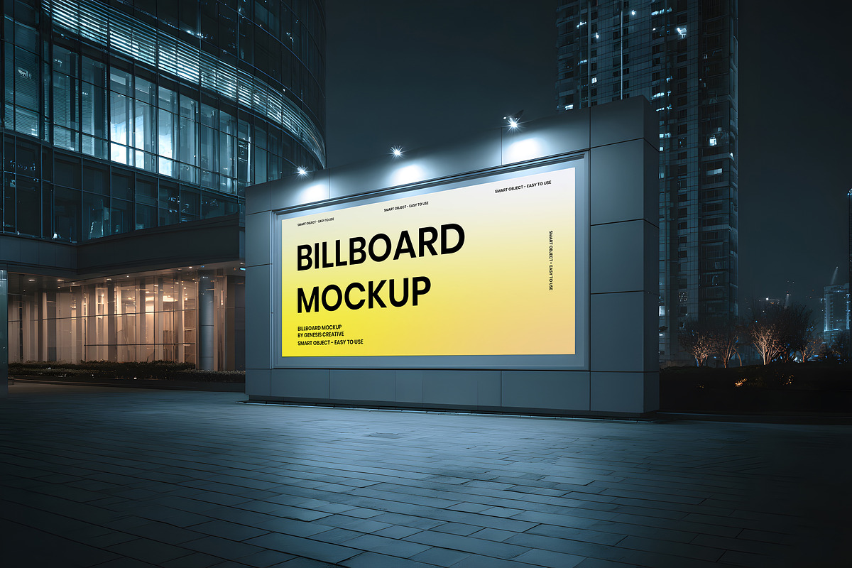 Urban Billboard Mockups Bundle, an Advertising Mockup by GenesisCreativeCo (Photo 2 of 8)