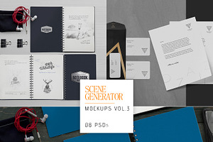 111 Stationery Mockups Bundle