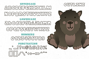 BEAR HUNT Playful Typeface, a Font by Alex-Banks Type (Thumbnail 3 of 5)