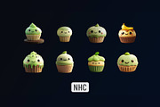 NHC – Cute Sweet Treats, a Food Illustration by New Horizon Creators (Thumbnail 3 of 7)