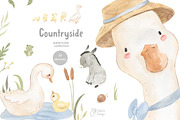 Animal BUNDLE. Watercolor, an Animal Illustration by OlliArtDesign (Thumbnail 12 of 17)