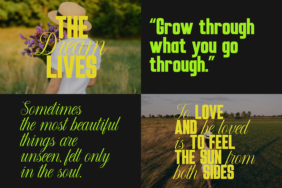 Display Font Bundle, a Sans Serif Font by Typoraith Co (Photo 10 of 12)