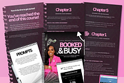 Booked & Busy D.I.Y E-book Template, a Magazine Template by Lux Logo Studios (Thumbnail 3 of 8)