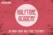 30 Halftone Academy Textures, a Texture Graphic by Guerillacraft (Thumbnail 1 of 9)