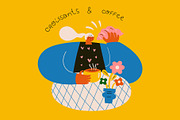 Coffee time, a Person Illustration by MoleskoStudio (Thumbnail 8 of 15)